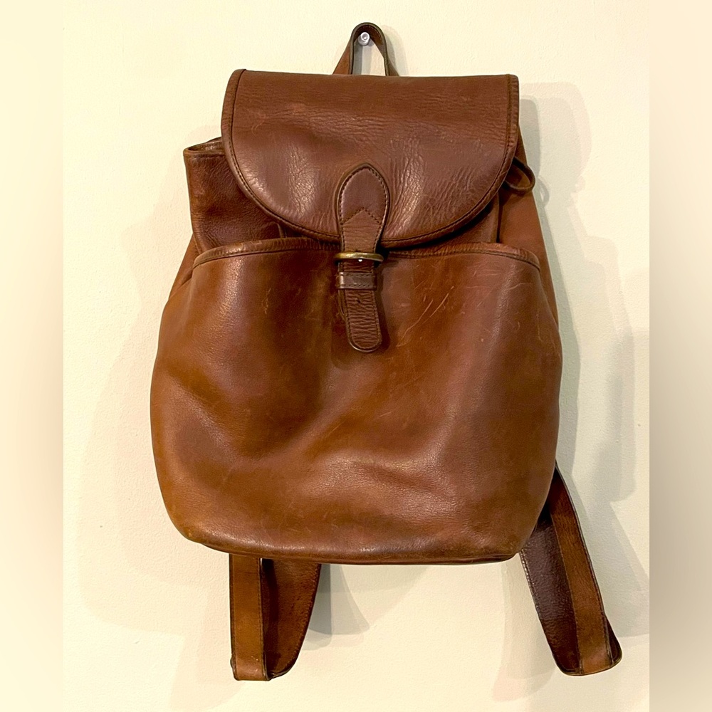 Vintage J Crew Leather Bag